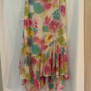 Dana Buchman Floral Spring Skirt